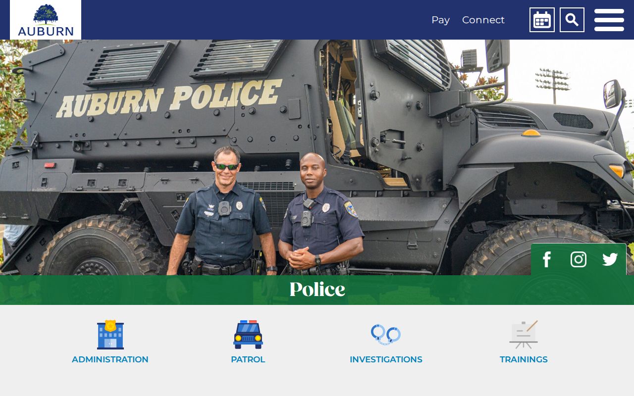 Auburn criminal history police department records source
